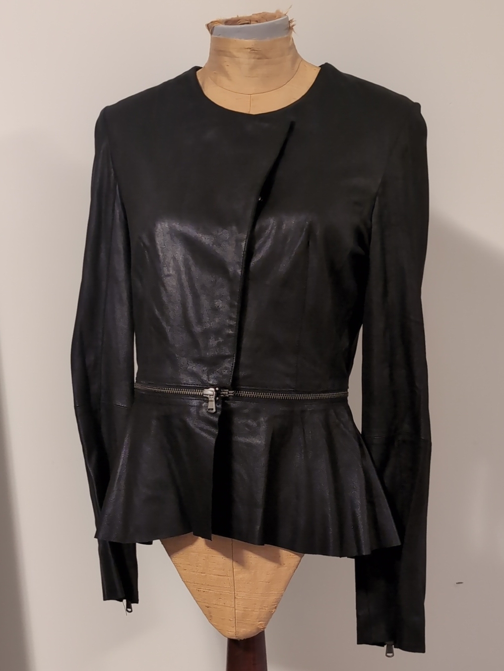 S.A.S Sportswear Leather Jacket Size Small